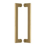 M Marcus Heritage Brass Back to Back Door Pull Handle Apollo Design 307mm length